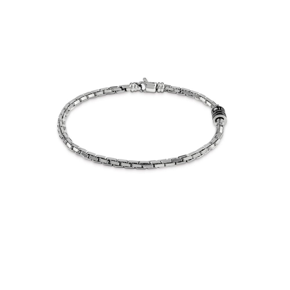 Silver bracelet with diamond FUNKY SALVINI 20085555_c - 1