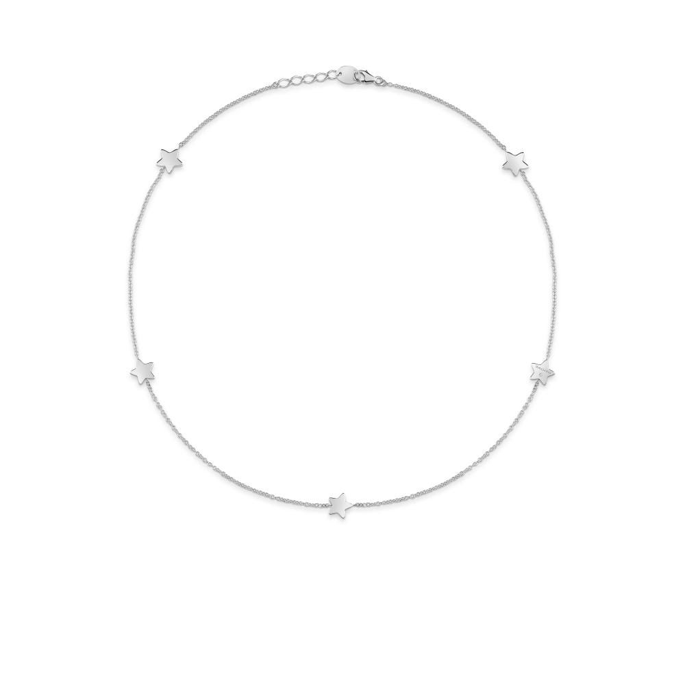 9 kt white gold necklace with diamond I SEGNI SALVINI 20087437 - 1