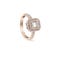 Pink gold ring with diamonds MAGIA SALVINI 20087655_c - 1