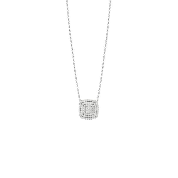 Collana in oro bianco con diamanti BAGLIORI SALVINI 20088546_c - 1