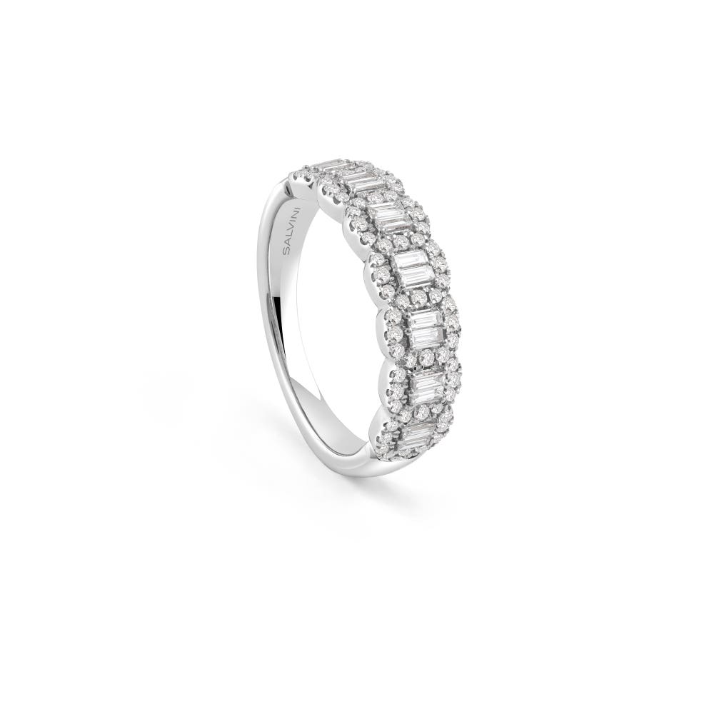 Ring aus Weißgold mit Diamanten MAGIA SALVINI 20101050 - 1