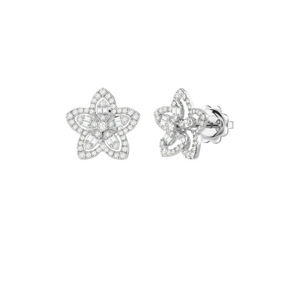 White gold earrings with diamonds MAGIA GARDEN SALVINI 20101485 - 1